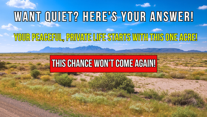 Paired Lots Fading Fast! Grab Your 1.04-Acre For Just $79